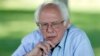 Democratic presidential candidate, Sen. Bernie Sanders, I-Vt., speaks during a television interview before a town hall meeting, Sept. 3, 2015, in Grinnell, Iowa.
