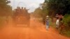 French forces patrol in Sibut, some 200kms (140 miles) northeast of Bangui, Central African Republic, Friday April 11, 2014. The U.N. Security Council voted unanimously to authorize a nearly 12,000-strong U.N. peacekeeping force for CAR, but wont arrive until September. 