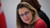 Archivo - Canciller canadiense ,Chrystia Freeland, presentó una moción ante la Cámara de los Comunes.
