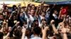 Anti-government protesters demonstrate in Ankara June 4, 2013. Pockets of protesters clashed with Turkish riot police overnight and a union federation began a two-day strike on Tuesday as anti-government demonstrations in which two people have died stretc