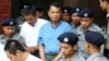 ဦးကိုနီ လုပ်ကြံသတ်ဖြတ်မှု ပါဝင်သူများ တရားရုံးထွက်လာစဉ် (မတ် ၂၄၊ ၂၀၁၇)