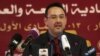 FILE - Khaled Saleh, a spokesman for the Syrian National Coalition, March 26, 2013.