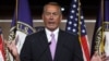House Speaker John Boehner of Ohio gestures during a news conference on Capitol Hill in Washington, Jan. 8, 2015. 