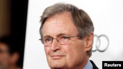 FILE - Actor David McCallum poses at Academy of Television Arts & Sciences 22nd annual Hall of Fame gala in Beverly Hills, California, March 11, 2013.