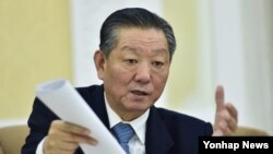 북한의 송일호 북일 국교정상화교섭 담당 대사.