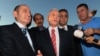 Mehmet Haberal, center, a surgeon and founder of an Ankara university, is accused of being part of an alleged ultra-nationalist and pro-secular gang called Ergenekon, Aug. 5, 2013.