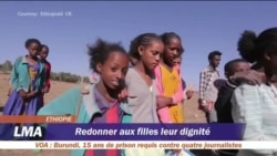 Des serviettes périodiques écologiques en Ethiopie