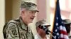 FILE - U.S. commander in Afghanistan, U.S. Army Gen. John W. Nicholson, speaks during a change of command ceremony at the Resolute Support Headquarters in Kabul, Afghanistan, March 2, 2016.
