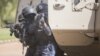 A Burkinabe police officer with the Special Intervention Unit fires his AK-47 rifle during a simulated terrorist attack as part of exercise Flintlock 2019 in Ouagadougou, Burkina Faso, Feb. 27, 2019. 