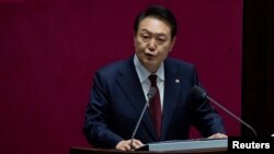 Президент Південної Кореї Юн Сук Йоль в Сеулі, 25 жовтня 2022 року JEON HEON-KYUN/Pool via REUTERS