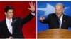 Vice President Joe Biden (R) speaking in Charlotte, North Carolina September 6, 2012, and Republican vice presidential nominee Paul Ryan, speaking in Tampa, Florida, August 29, 2012, are shown in this combination photo.