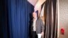 Republican Greg Gianforte prepares to go onstage at a hotel ballroom to thank supporters after winning Montana's sole congressional seat, May 25, 2017.