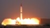 FILE - This handout photograph released by Pakistan's Inter Services Public Relations on Dec. 11, 2015, shows a Shaheen III surface-to-surface ballistic missile launching from an undisclosed location in Pakistan.