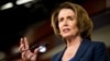 FILE - House Minority Leader Nancy Pelosi on Capitol Hill in Washington, April 23, 2015.