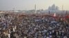Supporters of Pakistan Peoples Party gather near the mausoleum of assassinated prime minister Benazir Bhutto to mark her death anniversary in Garhi Khuda Bakhsh, near Larkana December 27, 2011. Bhutto was killed in a gun and suicide bomb attack after an e