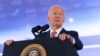 Le président américain Joe Biden s'exprime lors d'un rassemblement politique à Philadelphie en Pennsylvanie, le 15 octobre 2024. 