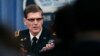 FILE - Gen. Joseph Votel speaks during a news conference at the Pentagon, April 11, 2017.