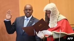 VaMokgweetsi Masisi, mutungamiri weBotswana.