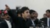 بلاول بھٹو اپنا پہلے سیاسی خطاب کر رہے ہیں