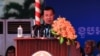 Prime Minister Hun Sen participates in the 66th anniversary celebration of the Cambodian People's Party in Phnom Penh, Cambodia, June 28, 2017. (Hean Socheata/ VOA Khmer) 