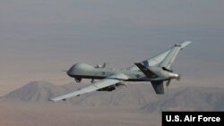 多年来，美国军方和中央情报局一直在也门上空飞行MQ-9“死神”无人机。(美国空军提供)