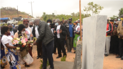 Inauguração do memorial de Afonso Dhlakama, Manica, Moçambique