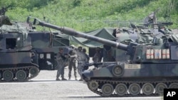 지난 2015년 8월 경기도 포천에서 열린 '을지프리덤가디언' 미·한 연합군사훈련에 미 육군이 참가했다.