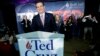 Republican presidential candidate, Sen. Ted Cruz, R-Texas, speaks during a caucus night rally, Feb. 1, 2016, in Des Moines, Iowa. 