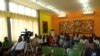 Jornalistas angolanos em reunião do sindicato da cetegoria (Foto de Arquivo)