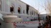 A view of the guesthouse after a bomb blast in Kandahar, Afghanistan, Jan. 11, 2017. 