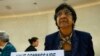 U.N. High Commissioner for Human Rights Navi Pillay arrives for the 21st Special Session of the Human Rights Council on the human rights situation in the Palestinian Territories at the United Nations Office in Geneva, July 23, 2014. 