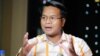 Pic Sros, president of Cambodian Youth Party, talks to VOA Khmer, Phnom Penh, Cambodia, May 23 2017. (Hean Socheata/VOA Khmer)