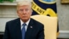 President Donald Trump during a meeting in the Oval Office of the White House, Oct. 10, 2017, in Washington. 