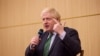Former British PM Johnson addresses students in Kyiv