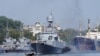 На фото: військовий корабель "Уренгой" під час морських навчань, які є частиною "Запад-2021"