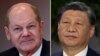 在欧盟控诉中国产能过剩之际 习近平会朔尔茨：中德合作不是“风险”