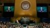 FILE - Switzerland President Didier Burkhalter addresses the 69th United Nations General Assembly at the U.N. headquarters in New York.