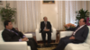 Cambodia's Deputy Prime Minister and Foreign Minister Hor Namhong gives an interview with VOA Khmer's Sok Khemra at Cambodia's Permanent Mission to the UN in New York​ on Saturday, September 27, 2014, ahead of his address to the annual UN General Assembly on Monday, September 29. (VOA Khmer) 