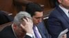 U.S. representatives gather to try to elect a new Speaker of the House at the U.S. Capitol in Washington