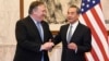 美国务卿蓬佩奥2018年10月8号与中国外长王毅会晤