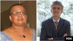 Advogada Lisdália Castilho e analista político Nelson Bonavena