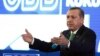 Turkish Prime Minister Recep Tayyip Erdogan addresses businessmen in Ankara, May 22, 2014.