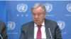 Según Antonio Guterres, si el coronavirus se extiende a países con “menos capacidad en sus servicios médicos” se necesitaría mucha solidaridad internacional.