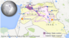 Areas of Islamic State control or support in Syria and Iraq